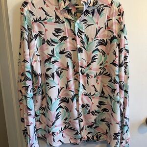 Agnes B. Multicolor Patterned Men's Casual Shirt